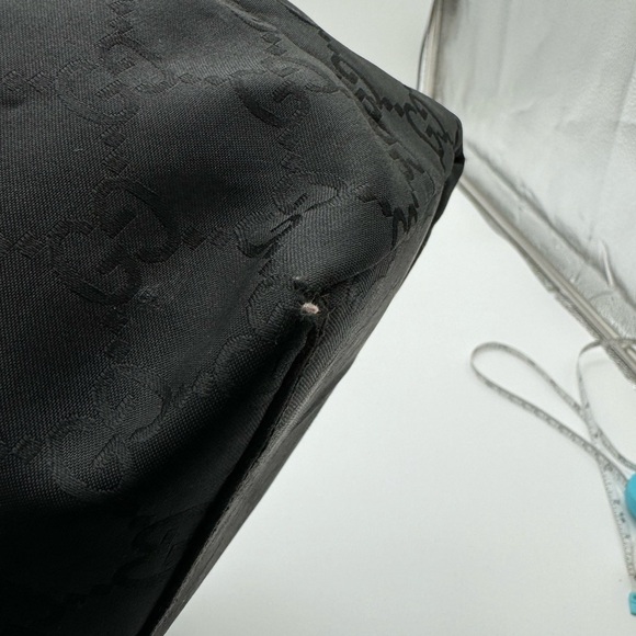 Gucci-Authentic-Canvas Hobo with Monogram GG logo - Double Pocket - Picture 7 of 15